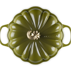 Le Creuset Cast Iron Signature Pumpkin Shallow Casserole 28cm OliveOlive image number 4
